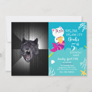 Insanity Wolf Meme Invitation