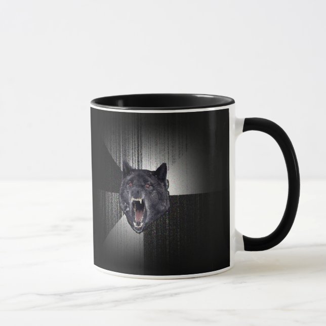 Insanity Wolf Meme Mug (Right)