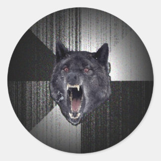 Insanity Wolf Stickers
