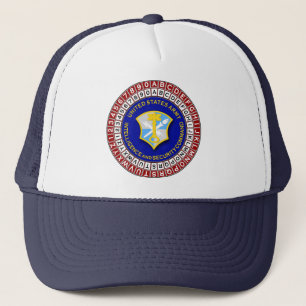 INSCOM SSI and Code Wheel Trucker Hat