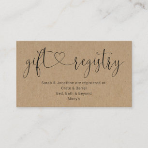 Inscription / Enveloppe pour invitation