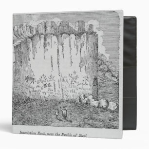 Inscription Rock, near the Pueblo of Zuni Binder