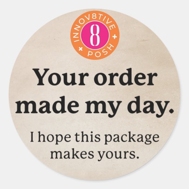 Inscrivez votre autocollant de commande (Devant)