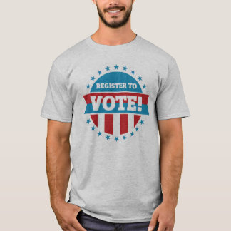 Inscrivez-vous pour voter T-shirt homme