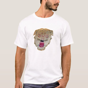 Inscrutable Tiger T-Shirt, Denis Gaston Art T-Shirt