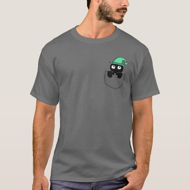 Inscryption Dancing Pocket Wizard Horror Card Game T-Shirt (Front)