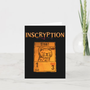 Inscryption Jeu de Cartes Stoad Psychologique Hall