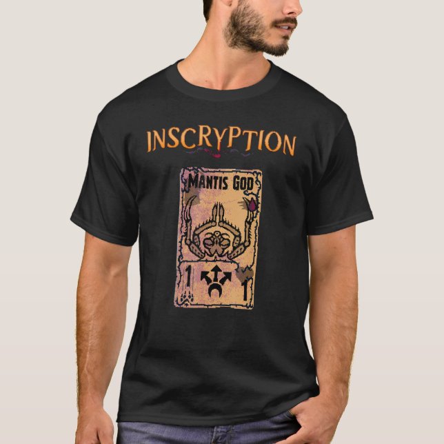 Inscryption Mantis God Psychological Horror Card G T-Shirt (Front)