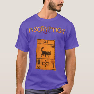 Inscryption Psychological Cat Card Game Halloween T-Shirt