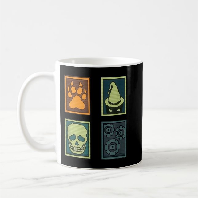 Inscryption Psychological Horror Card Categories S Coffee Mug (Left)