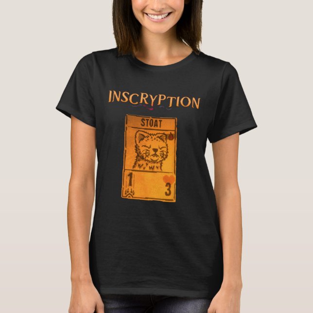 Inscryption Psychological Stoad Card Game Hallowee T-Shirt (Front)