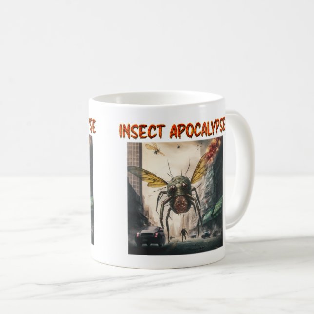  Insect Apocalypse Classic Mug, 11 oz  Coffee Mug (Front Right)