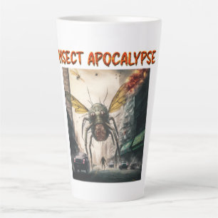 Insect Apocalypse Latte Mug