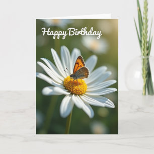 Insect Birthday Blossom Card