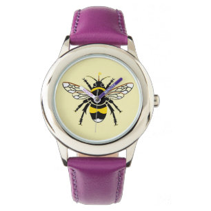 Insect -  Bumble BEE - Nature - Wildlife -Yellow  Watch