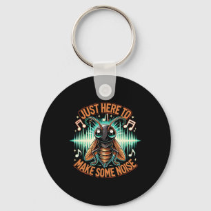 Insect Cricket Just Here To Make Some Noise 1 Keychain