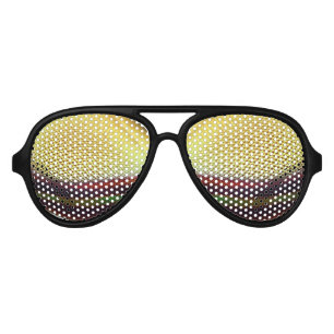Insect Eyes Aviator Sunglasses