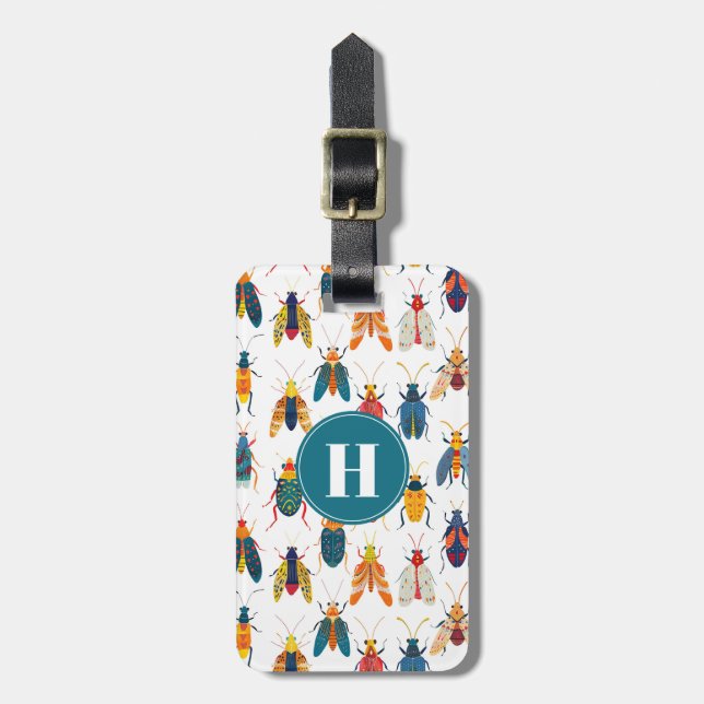 Insect Fly Luggage Tag (Front Vertical)