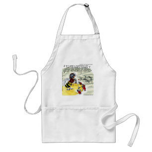 Insect Nightclub Singers Funny Standard Apron
