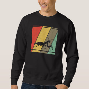 Insect Retro Bug Vintage Praying Mantis Sweatshirt