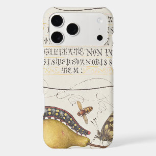 Insectes de jardin, mouche, chenille, poire, mille