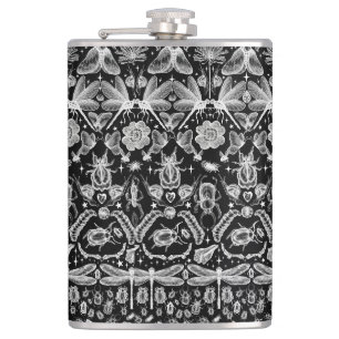Insects and Bugs Hip Flask