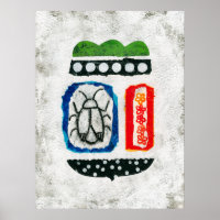 Insects Are Cute Poster Wall Art - Abstract Art