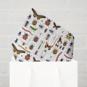 Insects Bugs Decoupage Tissue Paper