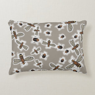 insects Duvet Cover Accent Pillow