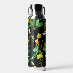 Insects on Herb Plants   Water Bottle
