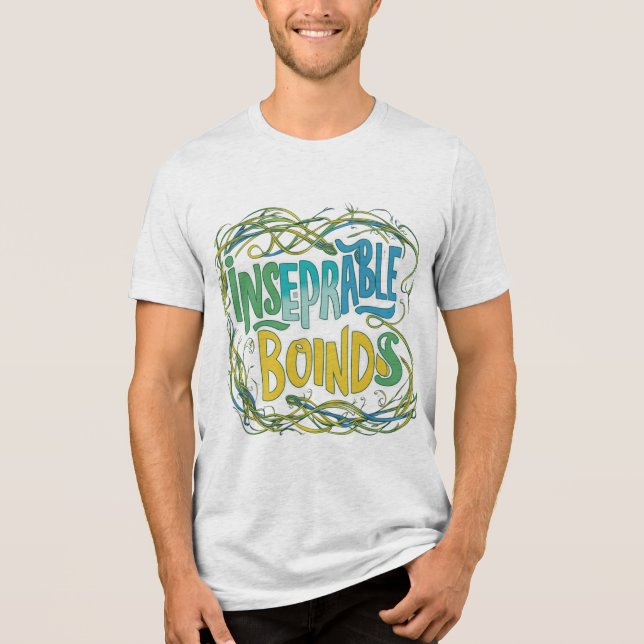 Inseparable Bonds T-Shirt Design (Zazzle) Tri-Blend Shirt (Front)