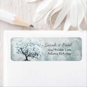 Inséparable victorien bleu Damask Heart Leaf Tree