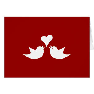 Inséparables avec le coeur épousant Enagement