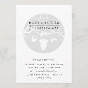 Inséparables Baby shower Invitation