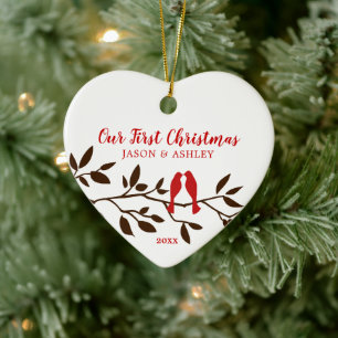 Inséparables Notre premier ornement de Noël