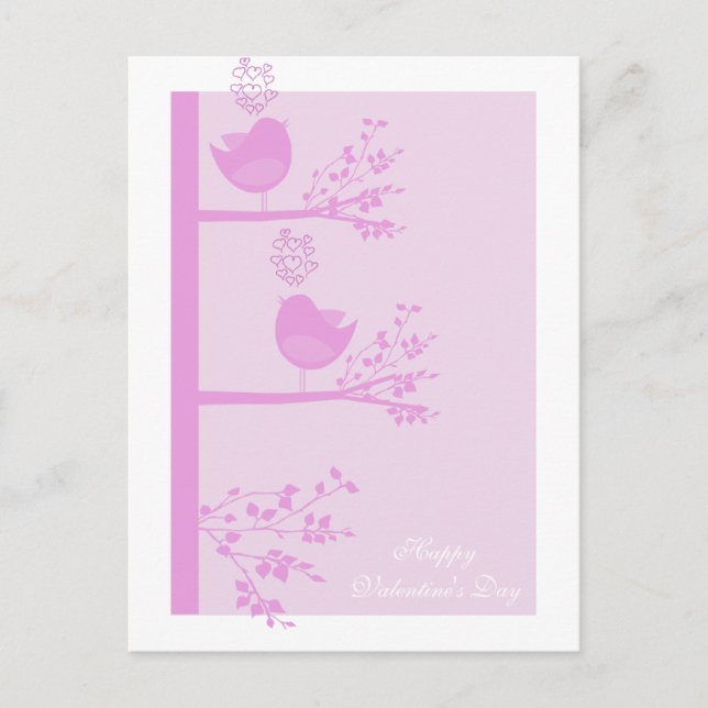 Inséparables Valentine's Day Cartes postales (Devant)