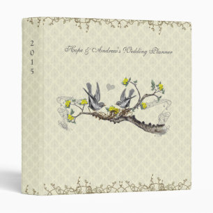 Inséparables Vintages Classeurs wedding planners