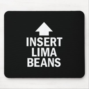 Insert Lima Beans Funny Thanksgiving Pointing Arro Mouse Pad
