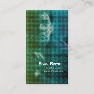 Insert Photo Business Card Template 1