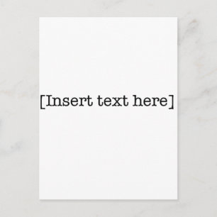 insert text here postcard