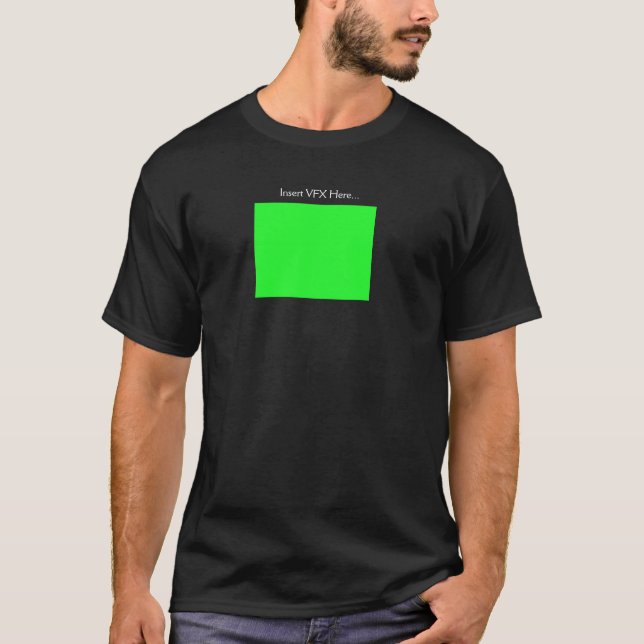 "Insert VFX Here" Editing Humour Shirt (Front)