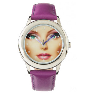 Insert Your Own Image Cool Kid's Stainless Steel Watch