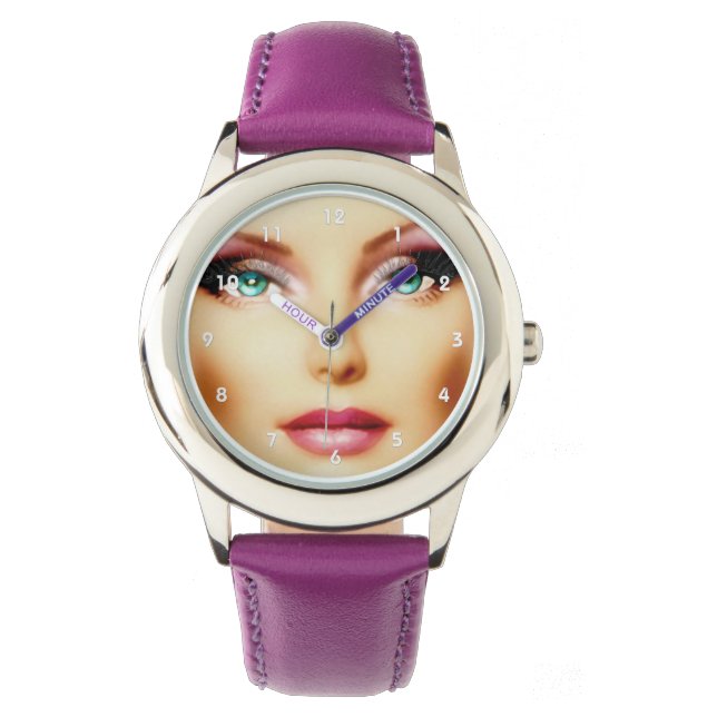 Insert Your Own Image Cool Kid's Stainless Steel Watch (Front)