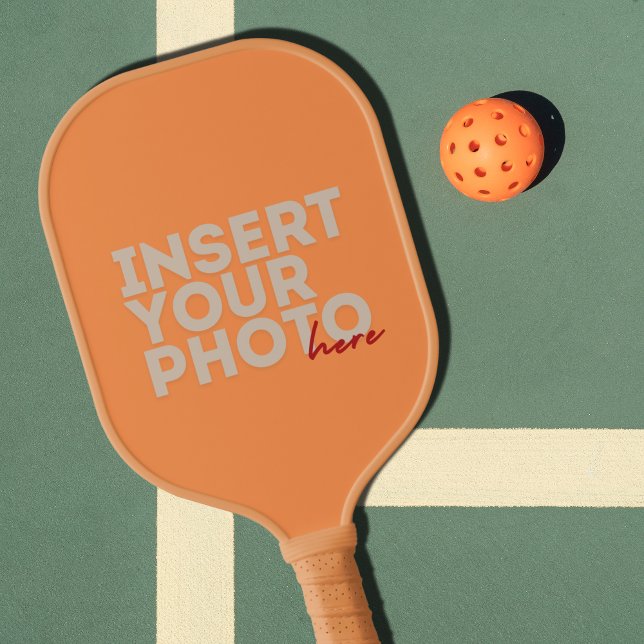 Insert your Photo Unique Gift Personalized  Pickleball Paddle (Personalized Pickleball Paddle With Photo Space Insert your Photo Here Unique Gift  )
