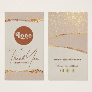 Insertion de papier déchiré Shimmer