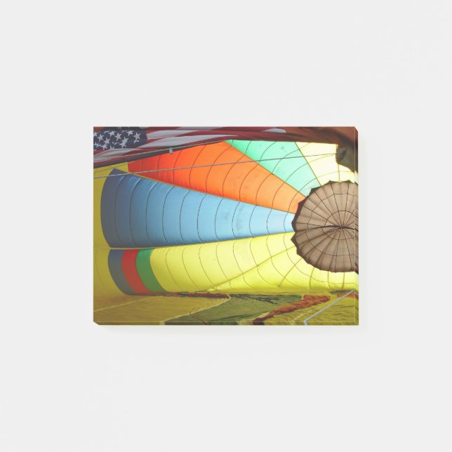 Inside a Hot air Balloon Post-it Notes (Front)