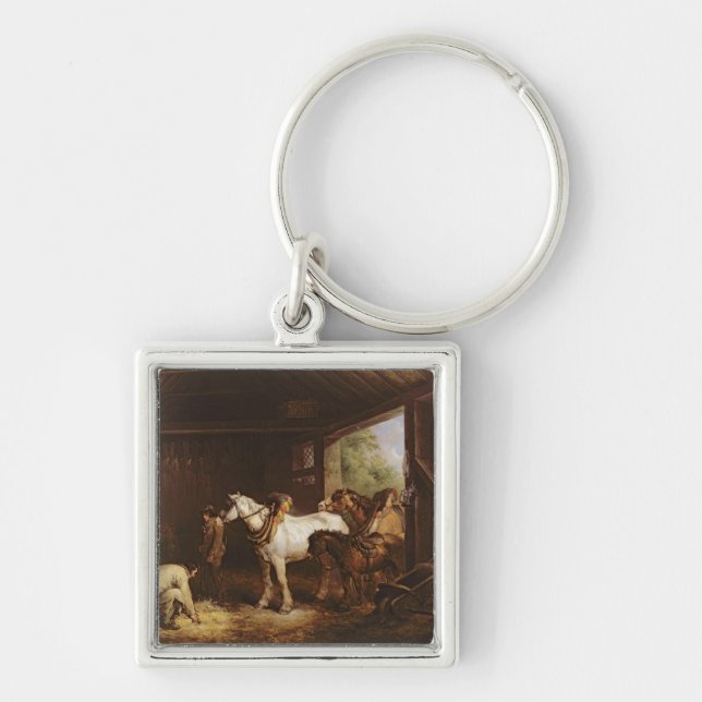 Inside a Stable Keychain (Front)