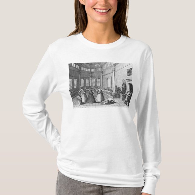 Inside a Turkish Mosque, illustration T-Shirt (Front)