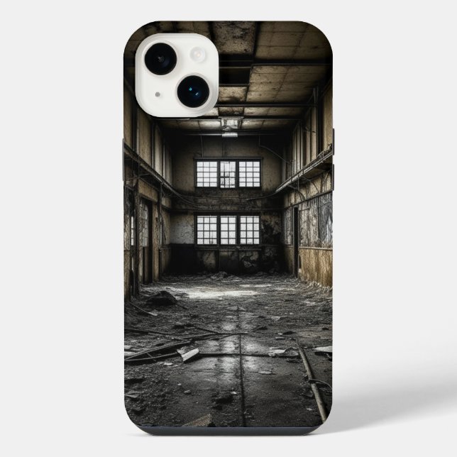 Inside an Abandoned Station  iPhone Case (Back)