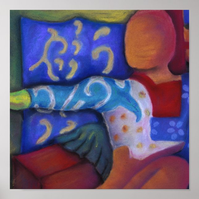 Inside and Out – Azure and Crimson Passage Poster (Front)